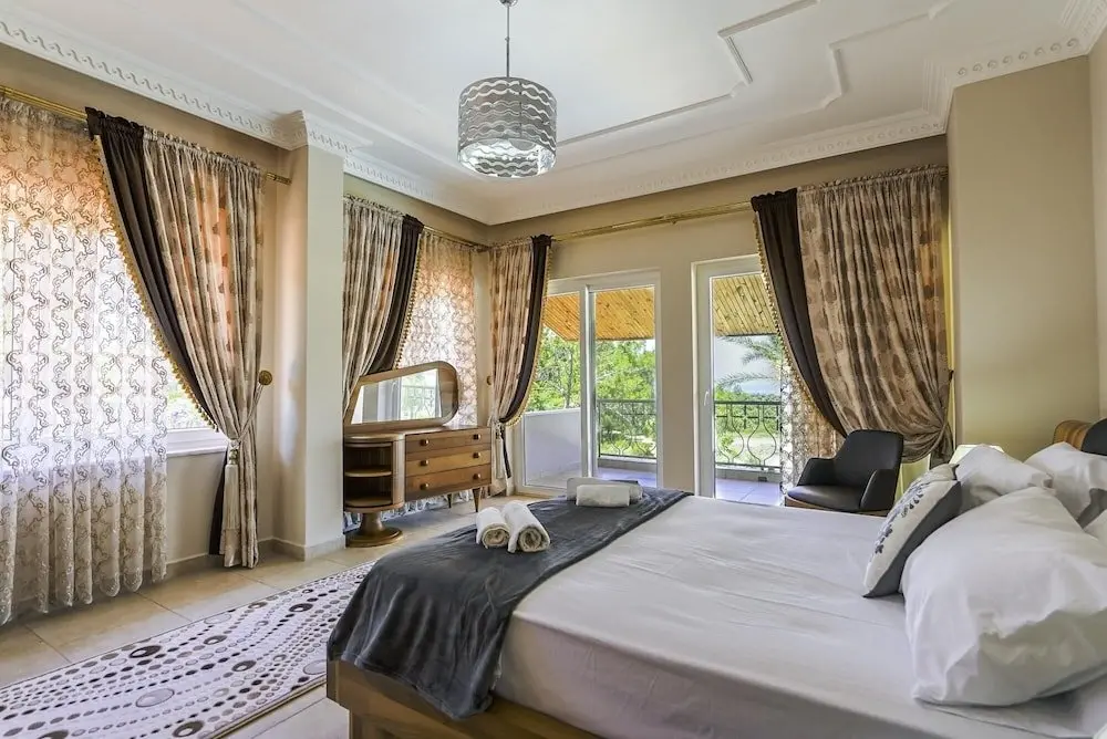 Аланья: Sea View Terrace Big Villa w Pool 5 min to Beach