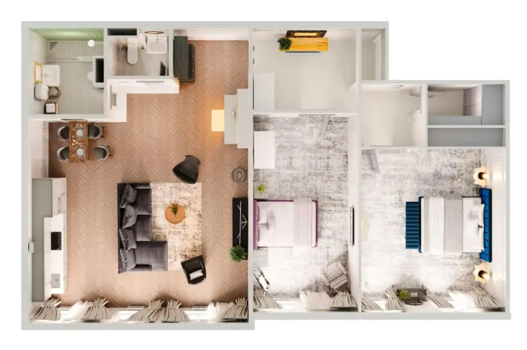 Санкт-Петербург: PiterApartments (ПитерАпартментс) на набережной Кутузова