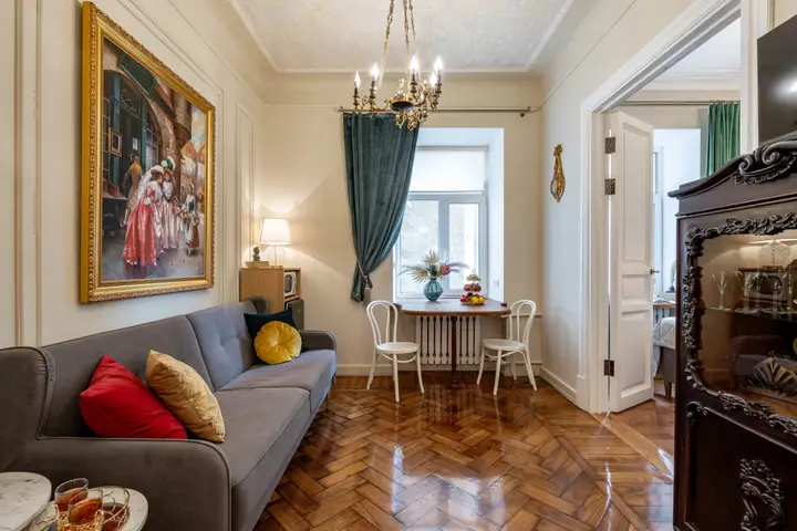 Санкт-Петербург: Апартаменты D apartments Винтаж с 1-й спальней у Московского вокзала