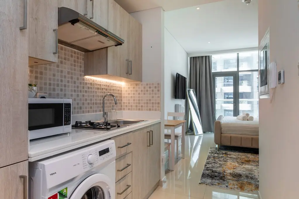 Дубай: Апартаменты Beautiful studio in Seven Palm