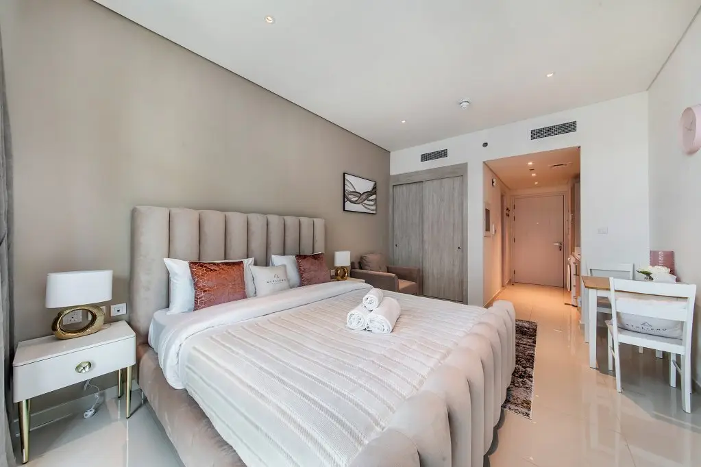 Дубай: Апартаменты Beautiful studio in Seven Palm