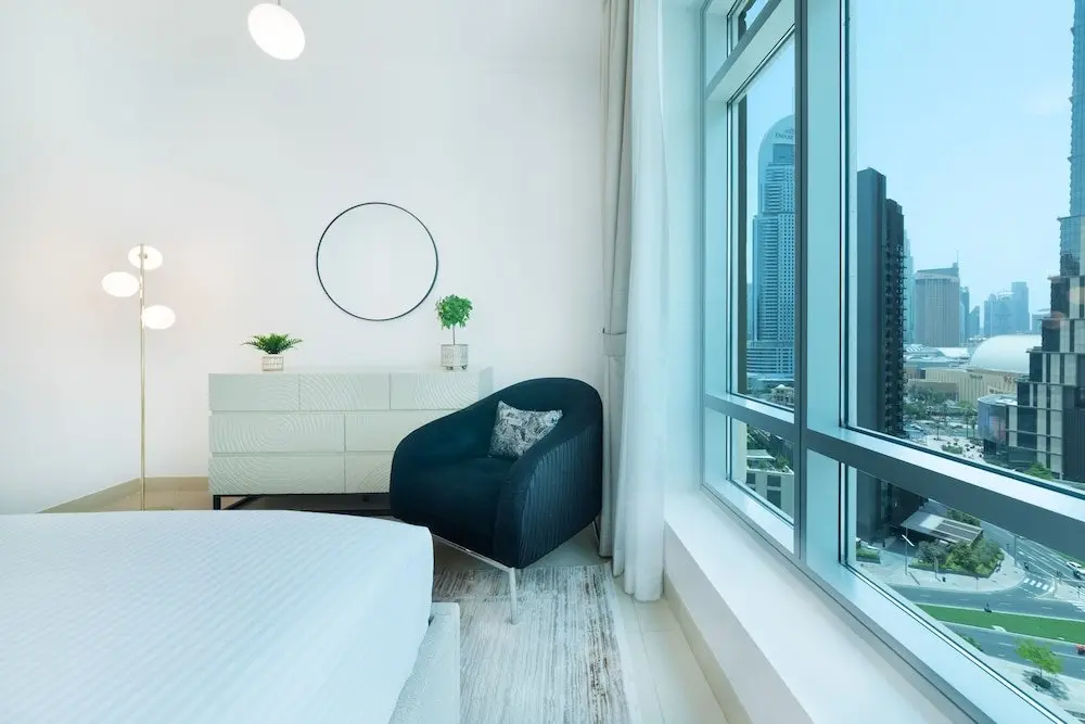 Дубай: Dubai Apartments - Down Town - Burj Views