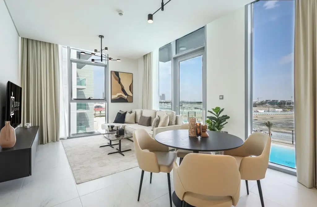 Apartments Elite LUX Holiday Homes - Lagoon View 1BR Luxury Oasis in MBR Dubai — фото 1