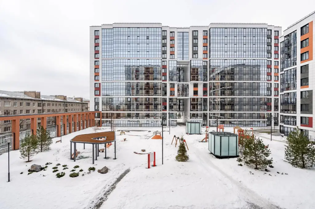 Апартаменты на улице Фарфоровская 7 корп. 1 — фото 1
