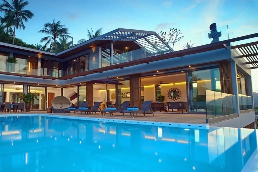 Самуи: 4 Bedroom Sea View Villa Blue SDV080F-By Samui Dream Villas