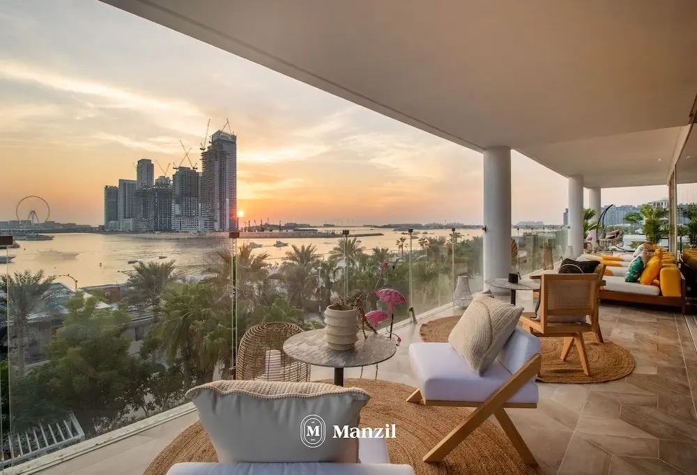 Дубай: Manzil - 4BR | FIVE Palm | Private Pool & Beach