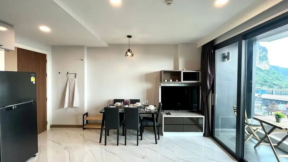 Краби: B303-sea View 1 Br Profession Gym At Ao Nang Beach