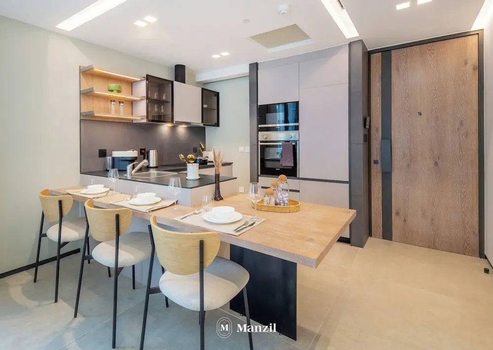 Manzil - Modern 1BR Home in Sobha Hartland — фото 1