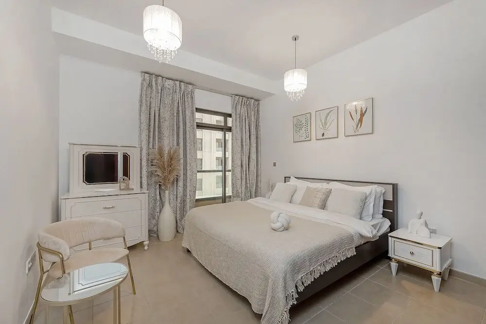 Дубай: 2BR apartment 2 minutes to beach Amwaj 4