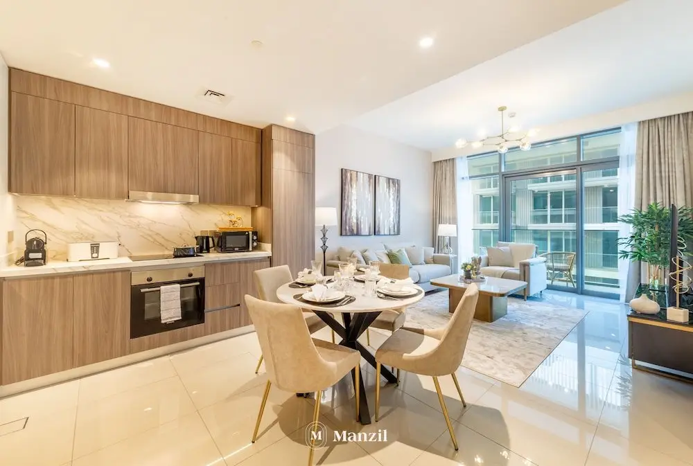 Дубай: Manzil - Stylish 2Br In Palm Jumeirah W Beach View
