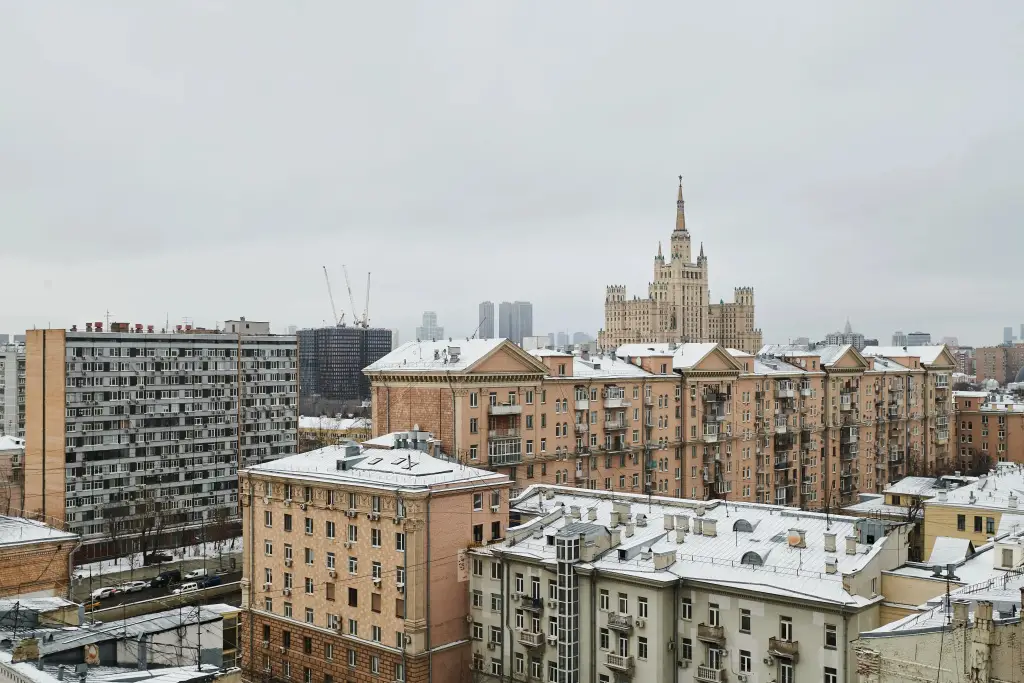 Москва: Квартира GM Apartments Стильная Трехкомнатная с видом на Новый Арбат