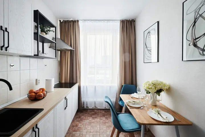 Москва: Квартира GM Apartments Стильная Трехкомнатная с видом на Новый Арбат