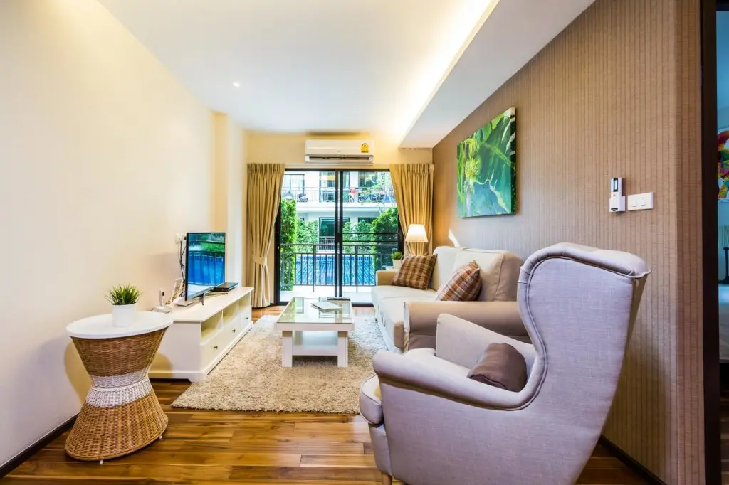 Муанг: The Title F101A - Direct pool access 2 bedroom apartment