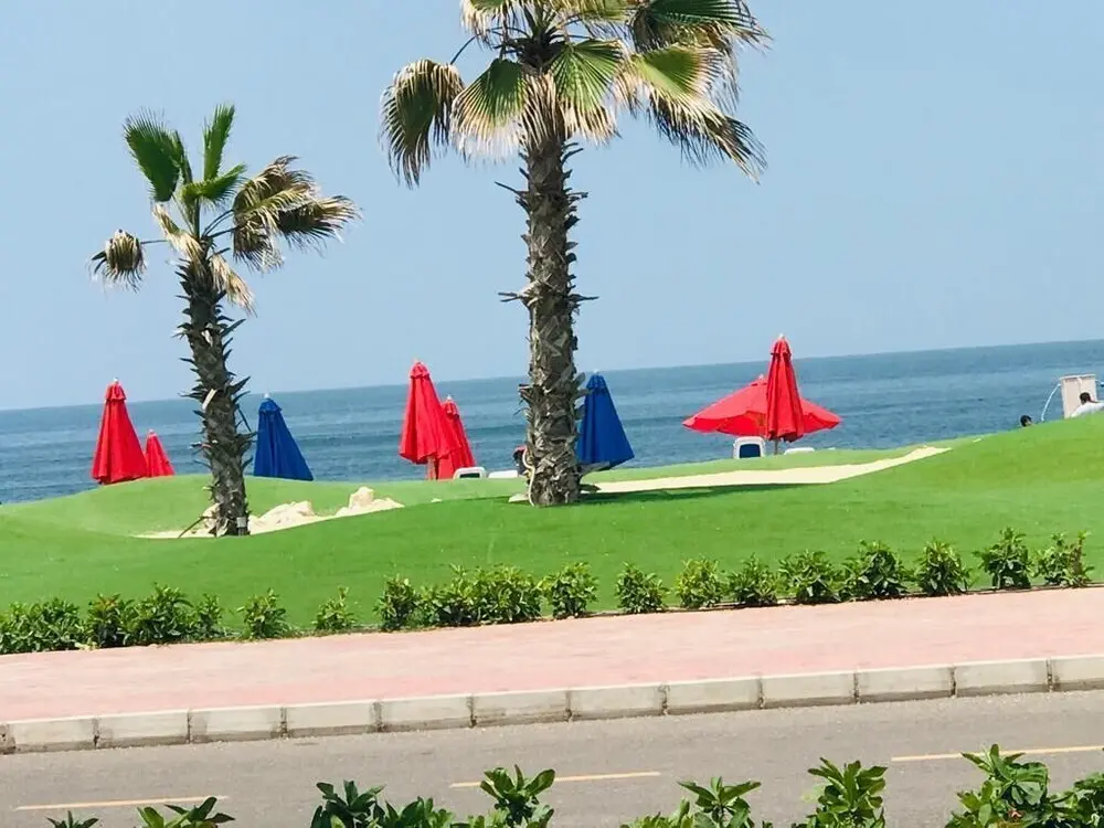 Порт-Саид: Beachfront Chalet in Porto Said With Pool