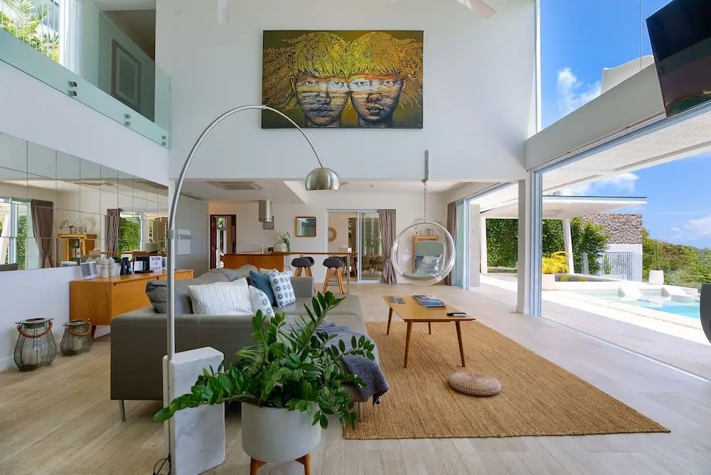 Самуи: Stylish Sea View Villa 5 Bedrooms -KBR13