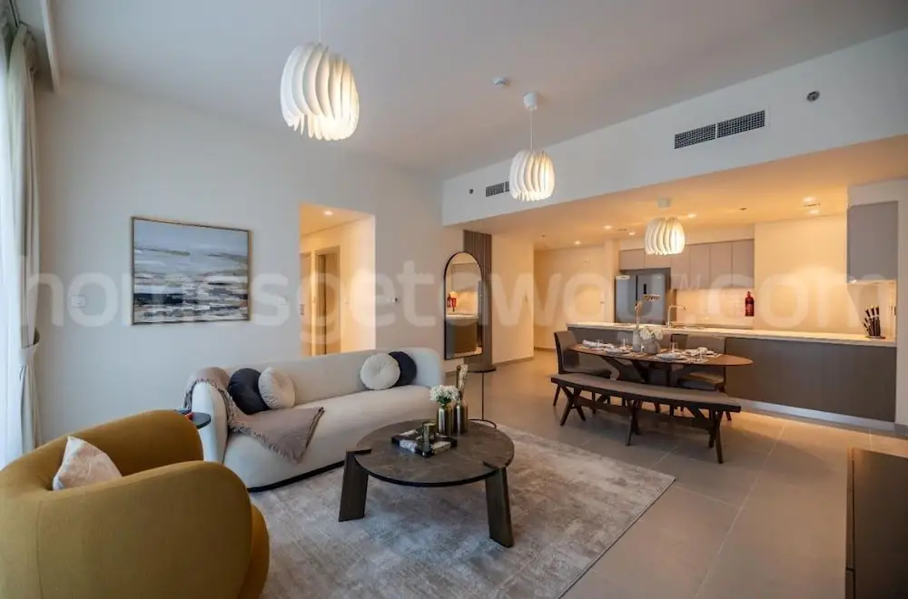 Дубай: HomesGetaway-ForteDowntown 3BR MaidsRoom