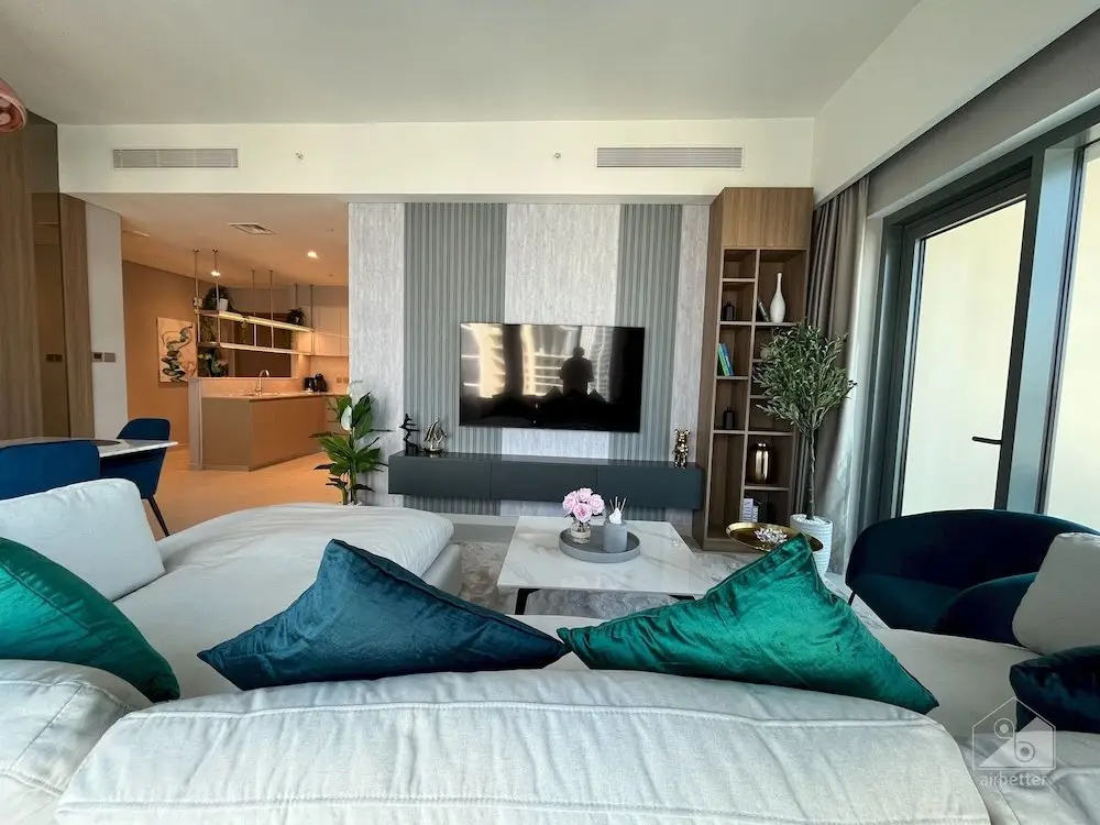 Дубай: Luxury Burj Royale 4bed With Balcony Burj Khalifa Fountain View