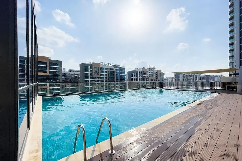 Дубай: Sobha waves 1BR with panoramic views