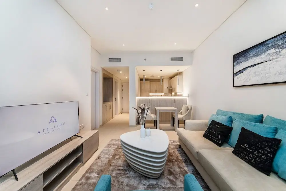 Дубай: Cozy 1BR in Seven Palm