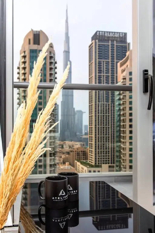 Дубай: Premium 3BR with Full Burj Khalifa view