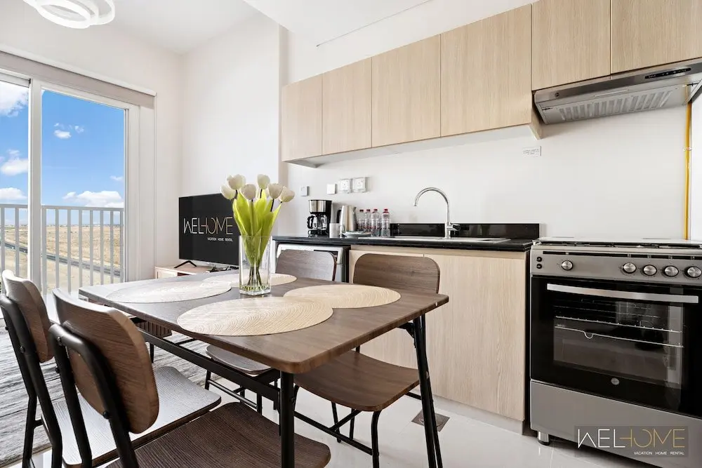 Дамак Хиллс: WelHome - Breathtaking View 1BR Apt in Damac Hills 2