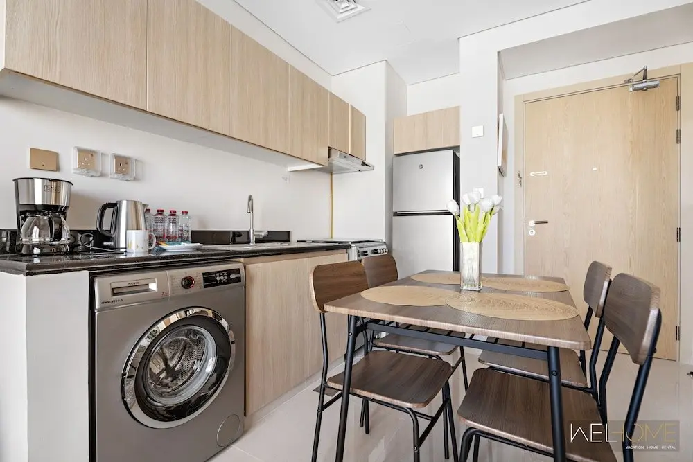 Дамак Хиллс: WelHome - Breathtaking View 1BR Apt in Damac Hills 2