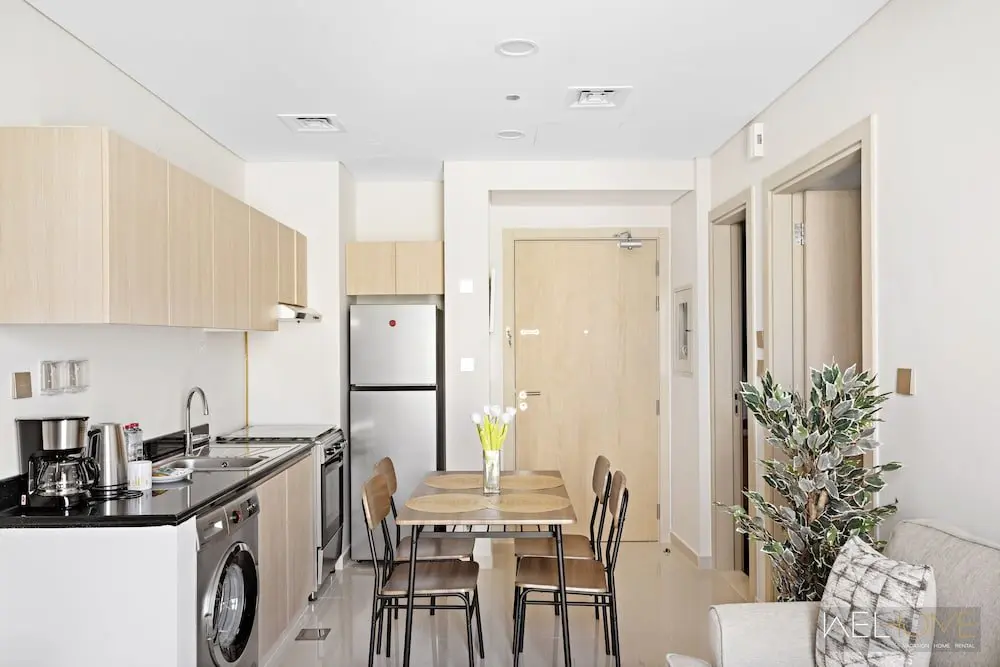 Дамак Хиллс: WelHome - Breathtaking View 1BR Apt in Damac Hills 2
