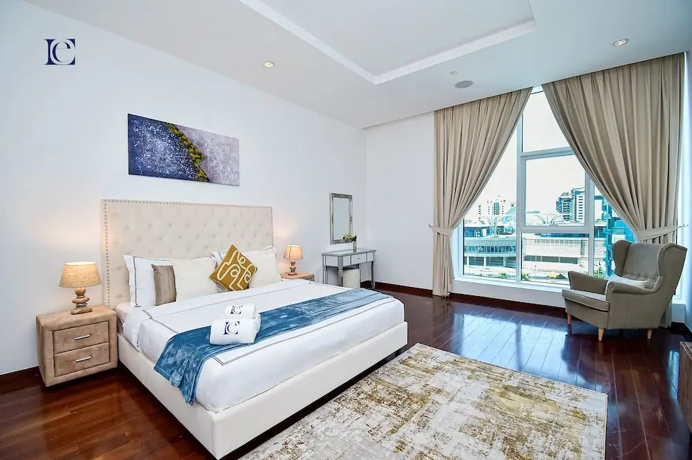 Дубай: Premium 3BR Partial Sea View OCEANA