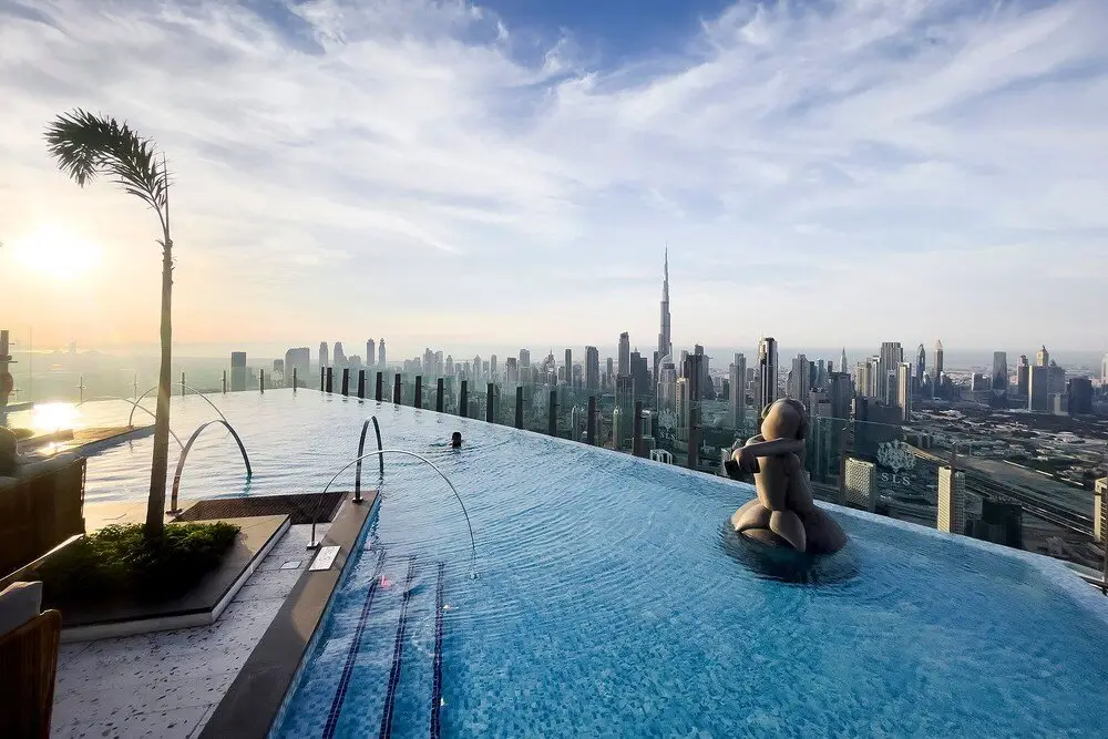 Дубай: Sky Premium 1BR Duplex with city view