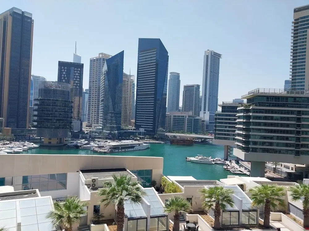 Дубай: Gorgeous 1B With Balcony in Dubai Marina
