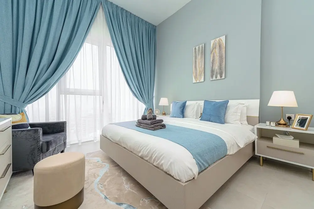 Дубай: Marco Polo - Furnished 1BR With Skyline Views Near Zabeel Park