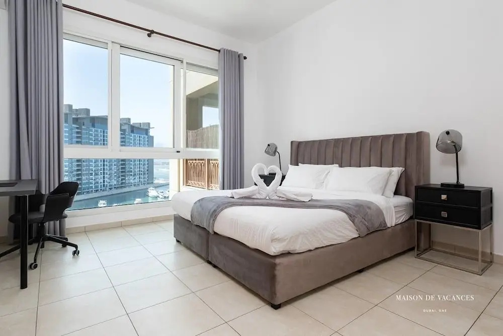 Дубай: Palm Jumeirah Marina Residence 3 Bedroom