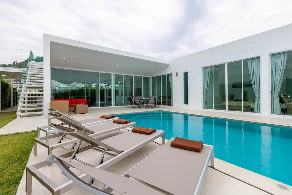 Хуахин: Modern 4 Bedroom Pool Villa - KHA5