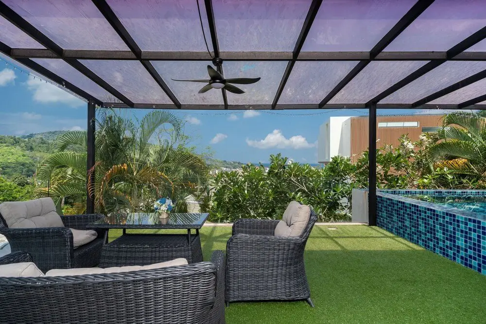 Кату: Designer Sea View Villa Natural Touch A1