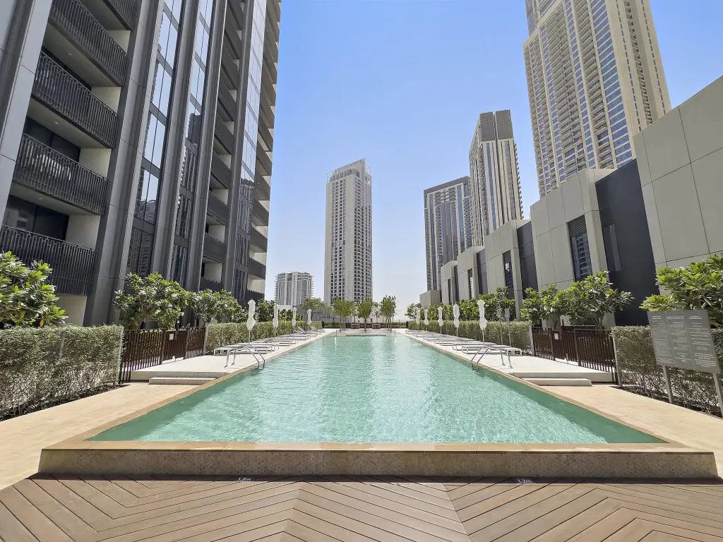 Дубай: Апартаменты WelHome - Stunning Apartment With Sea Views in Creek Harbour