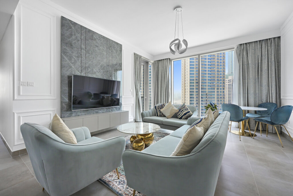 Апартаменты WelHome - Stunning Apartment With Sea Views in Creek Harbour — фото 1