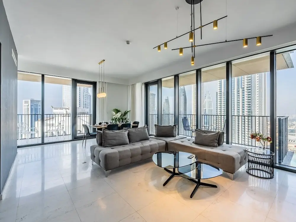 Дубай: Spacious Apt With Spectacular Burj Khalifa Views
