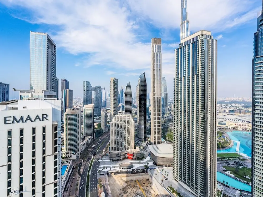 Дубай: Spacious Apt With Spectacular Burj Khalifa Views