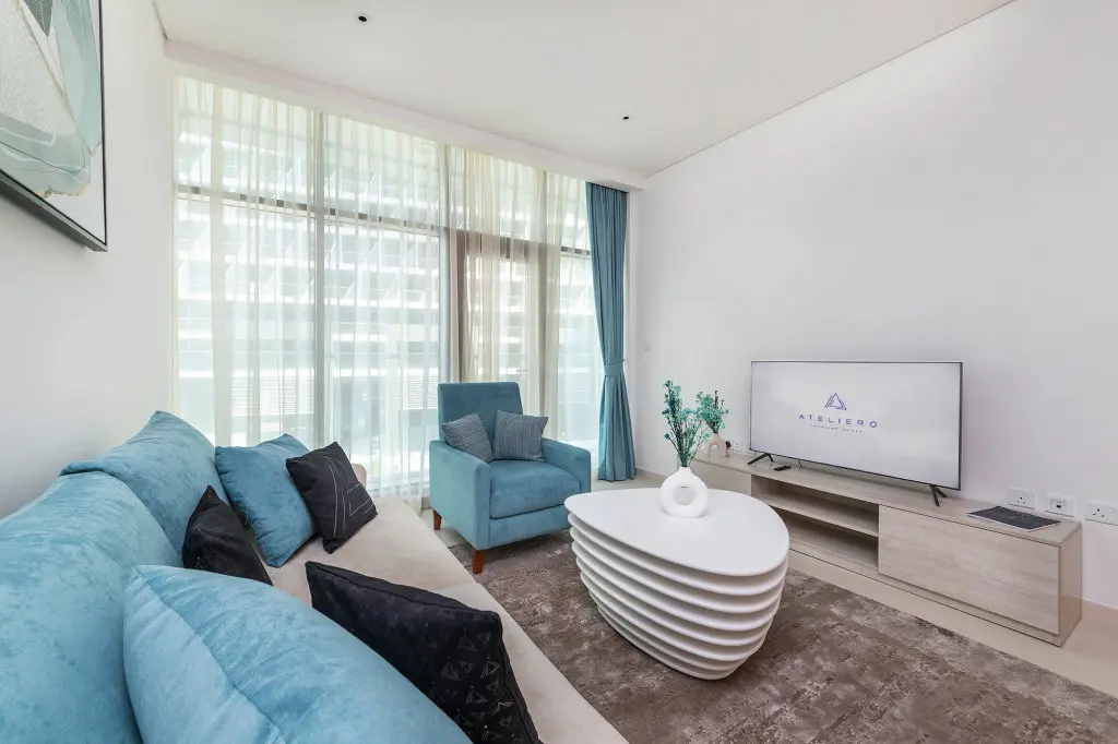 Дубай: Апартаменты New Cozy 1BR on Palm Jumeirah