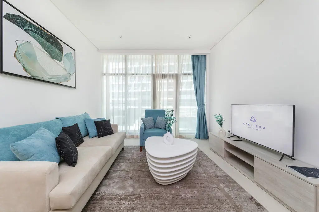 Дубай: Апартаменты New Cozy 1BR on Palm Jumeirah