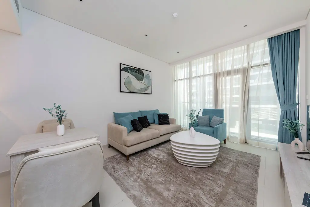 Дубай: Апартаменты New Cozy 1BR on Palm Jumeirah
