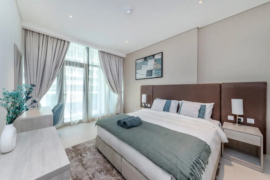 Дубай: Апартаменты New Cozy 1BR on Palm Jumeirah