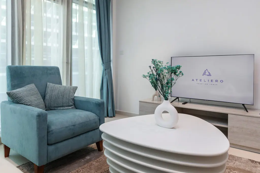 Дубай: Апартаменты New Cozy 1BR on Palm Jumeirah