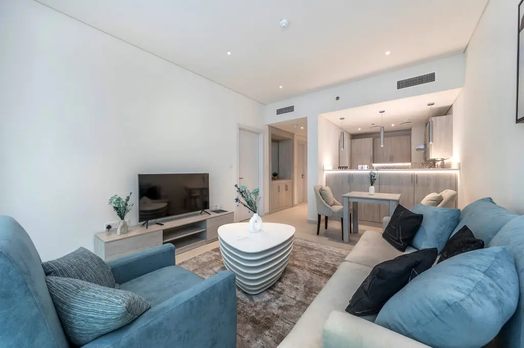 Дубай: Апартаменты New Cozy 1BR on Palm Jumeirah