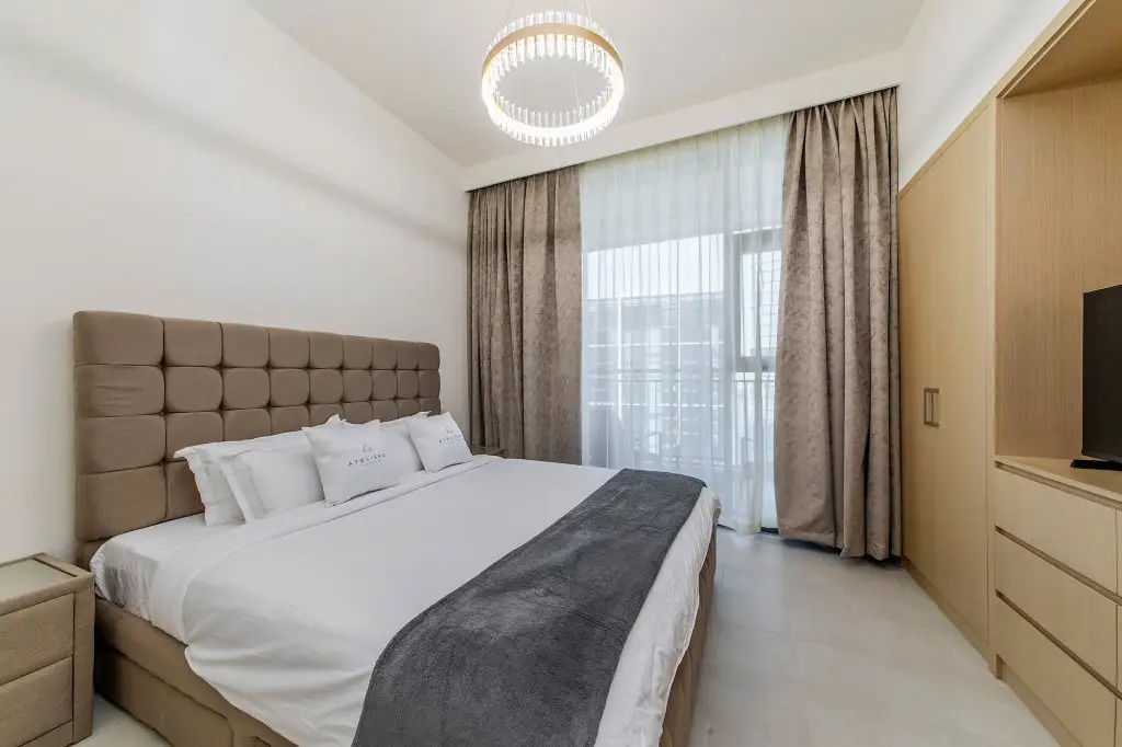 Дубай: Апартаменты Urban 2BR with Harbour views at Creek Rise Tower