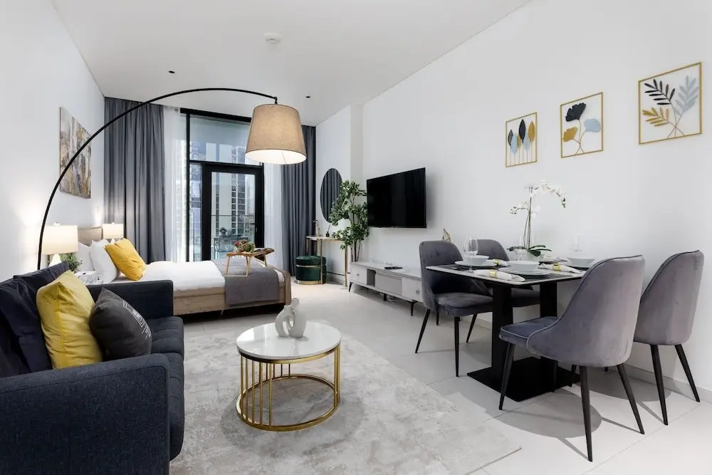 Дубай: Maison Privee - Premium Studio w/ Burj Khalifa View