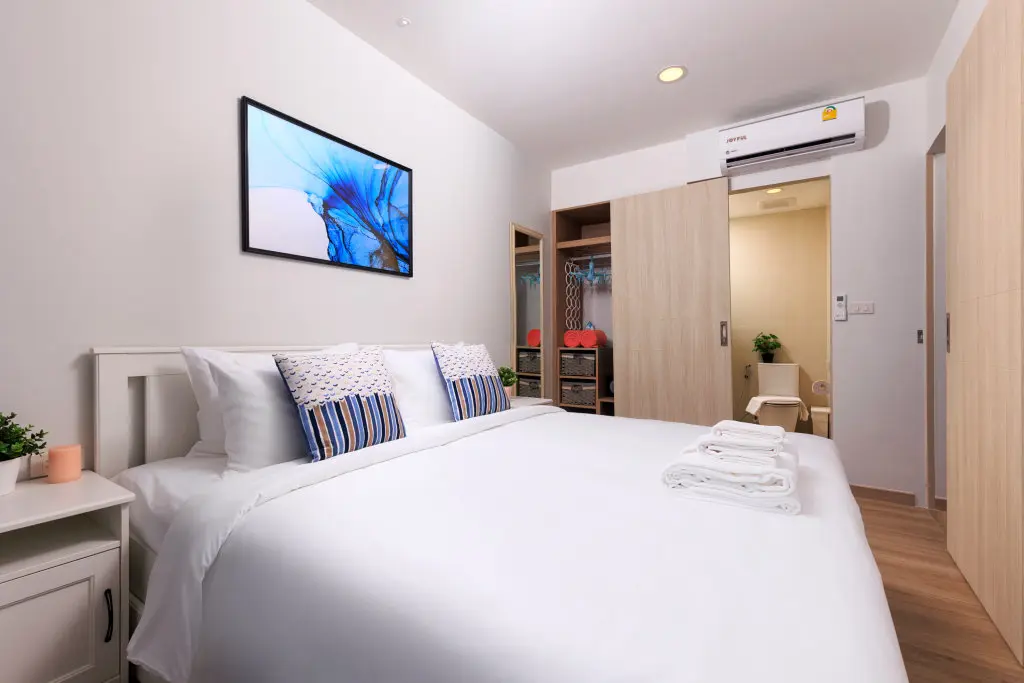 Муанг: Новые 1bd апартаменты в Laguna SkyPark