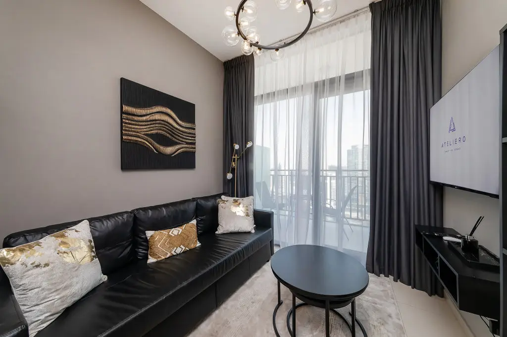Дубай: Апартаменты Zada Tower 1BR with amazing Dubai Canal view
