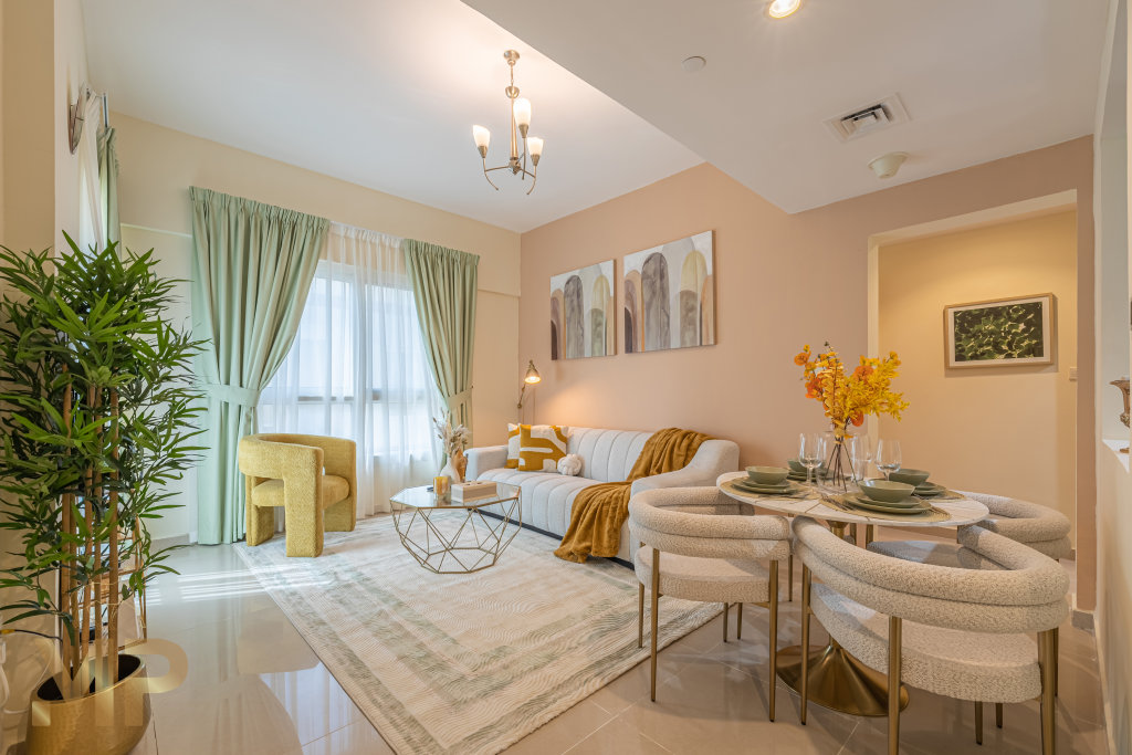 Апартаменты Marco Polo Spacious 1BR Unit in JVC | Newly Furnished — фото 1