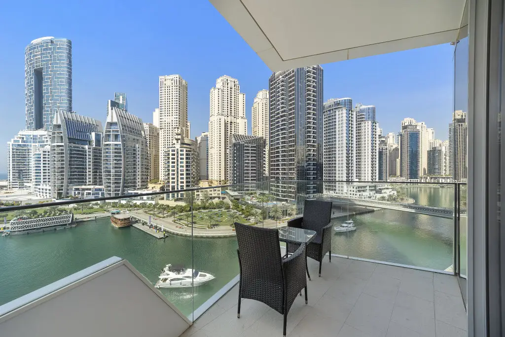 Дубай: Апартаменты Beachfront Living at Stella Maris Dubai Marina